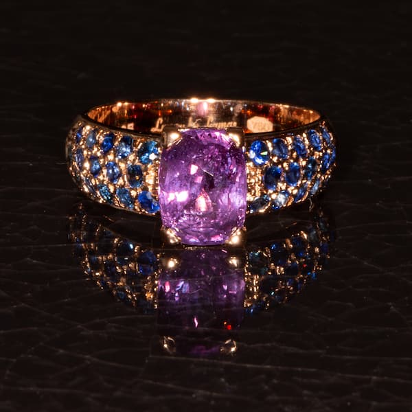 Pink Sapphire Ring-CR10424WPS - Chatham Inc.
